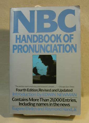 Imagen de archivo de NBC Handbook of Pronunciation a la venta por Wonder Book