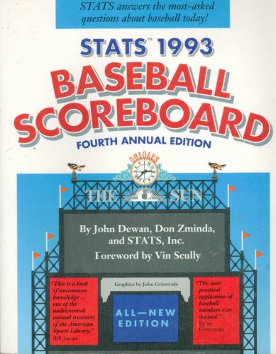 Imagen de archivo de STATS 1993 Baseball Scoreboard a la venta por Willis Monie-Books, ABAA