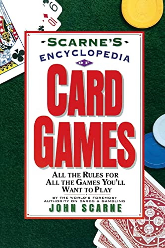 Imagen de archivo de Scarne's Encyclopedia of Card Games a la venta por Better World Books