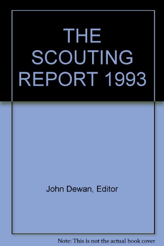 Beispielbild fr THE SCOUTING REPORT 1993 zum Verkauf von Montclair Book Center