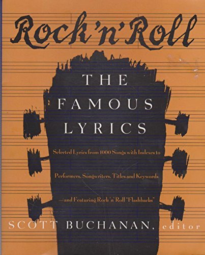 Imagen de archivo de Rock 'n Roll : The Famous Lyrics a la venta por Better World Books: West
