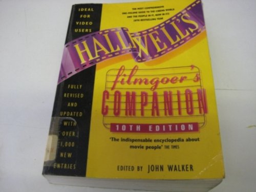 Imagen de archivo de Halliwell's Filmgoer's and Video Viewer's Companion (Tenth Edition) a la venta por gearbooks