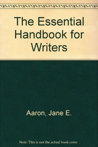 Beispielbild fr The Essential Handbook for Writers zum Verkauf von Wonder Book