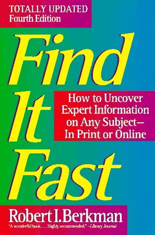 9780062734730: Find It Fast Fourth Edition