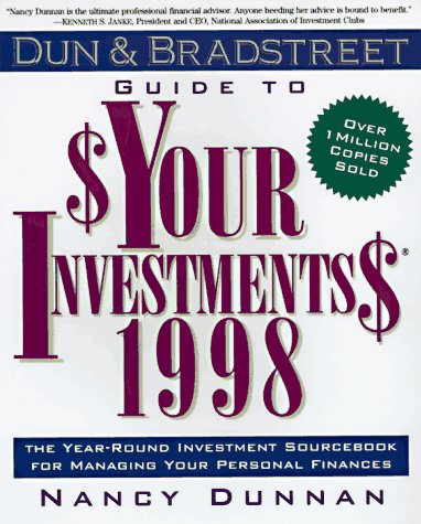 Stock image for Dun & Bradstreet Guide to $Your Investments$ 1998 (Serial) for sale by HPB-Red