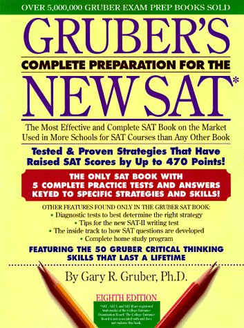 Beispielbild fr Gruber's Complete Preparation for the New SAT 8E zum Verkauf von Better World Books