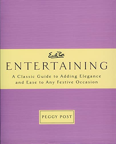 Stock image for Emily Post's Entertaining for sale by Lavender Path Antiques & Books