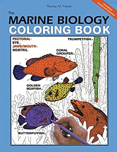 9780062737182: Marine Biology Coloring Book, 2e, The: A Coloring Book (Coloring Concepts)