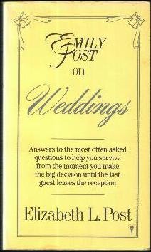 9780062740014: Emily Post on Weddings