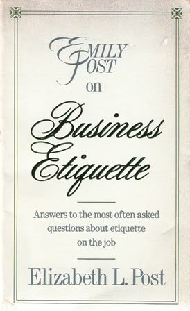 Stock image for Emily Post on Business Etiquette for sale by HPB Inc.