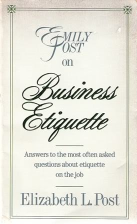 9780062740045: Emily Post on Business Etiquette