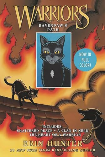 Beispielbild fr Warriors Manga: Ravenpaws Path: 3 Full-Color Warriors Manga Books in 1: Shattered Peace, A Clan in Need, The Heart of a Warrior zum Verkauf von Red's Corner LLC