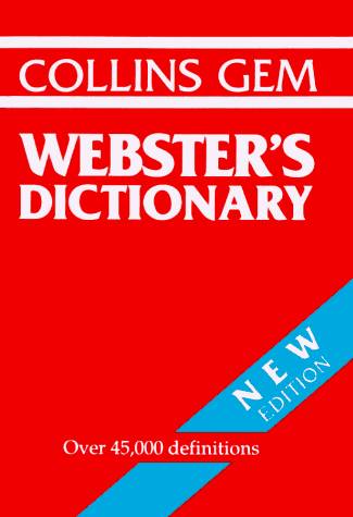 Beispielbild fr Collins Gem Webster (Collins Gems) zum Verkauf von Wonder Book
