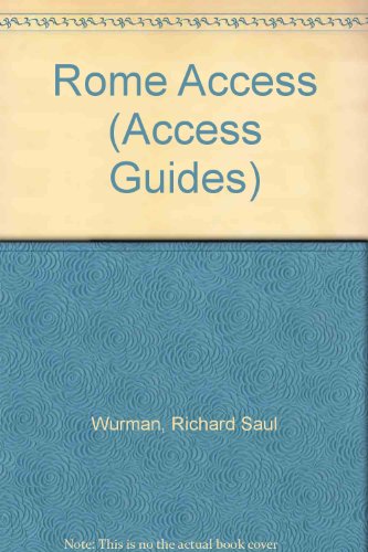 Stock image for Rome Access, 1993 (3rd ed) for sale by Wonder Book