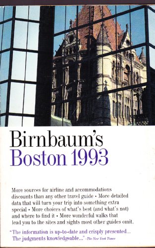 Stock image for Birnbaum's Boston 1993 for sale by HPB-Diamond