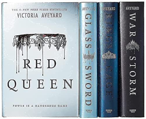 Red Queen 4-Book Box Set: 1-4 by Aveyard, New (2018) | Lakeside Books