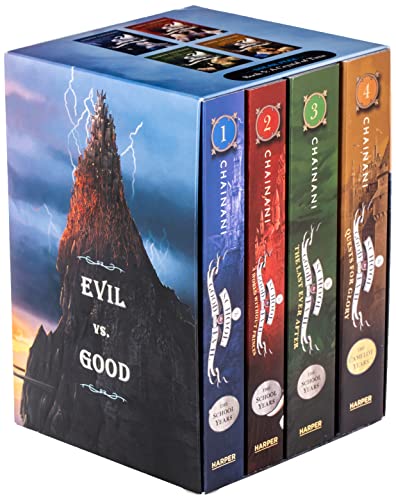 Beispielbild fr The School for Good and Evil Books 1-4 Paperback Box Set: Now a Netflix Originals Movie zum Verkauf von Goodwill Books