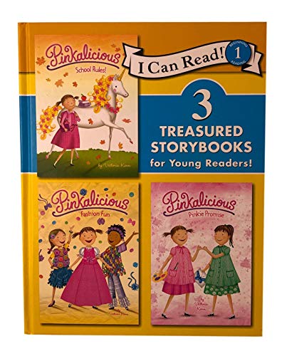 Stock image for I Can Read Pinkalicious Large Hardback Book with 3 Stories Included for sale by BooksRun