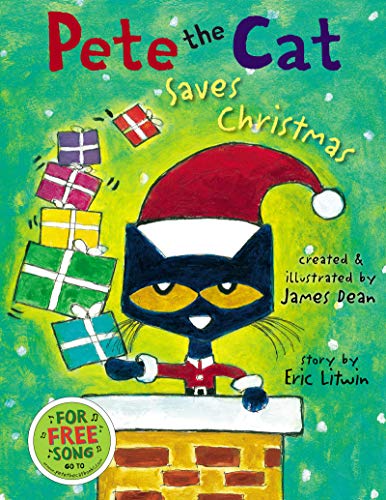 Beispielbild fr Pete the Cat Saves Christmas zum Verkauf von ThriftBooks-Dallas