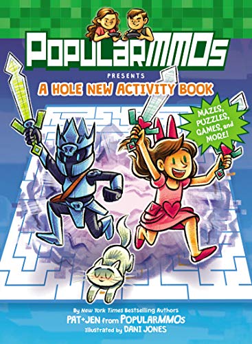 Beispielbild fr PopularMMOs Presents A Hole New Activity Book: Mazes, Puzzles, Games, and More! (Pat & Jen from Popularmmos) zum Verkauf von SecondSale