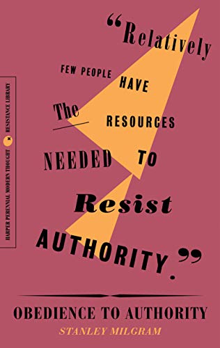 Stock image for Obedience to Authority: An Experimental View (The Resistance Library) for sale by SecondSale