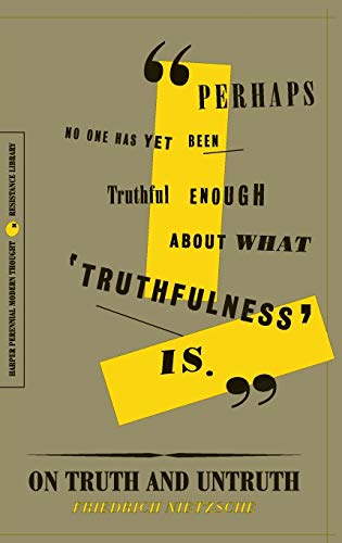 9780062930842: On Truth and Untruth: Selected Writings (The Resistance Library)