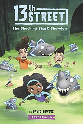 Stock image for 13th Street #4: The Shocking Shark Showdown (HarperChapters) for sale by SecondSale
