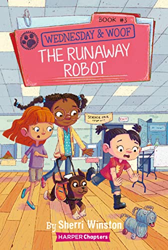 Beispielbild fr Wednesday and Woof #3: The Runaway Robot zum Verkauf von ThriftBooks-Atlanta