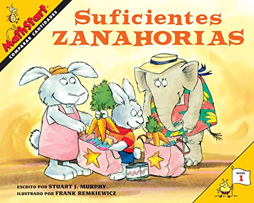 Beispielbild fr Suficientes zanahorias: Just Enough Carrots (Spanish Edition) (MathStart 1) zum Verkauf von Ergodebooks