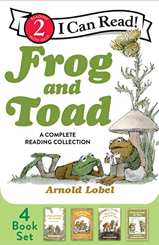 Stock image for Frog and Toad: A Complete Reading Collection: Frog and Toad Are Friends, Frog and Toad Together, Days with Frog and Toad, Frog and Toad All Year (I Can Read Level 2) for sale by Goodwill
