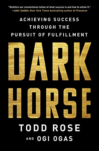 Beispielbild fr Dark Horse: Achieving Success Through the Pursuit of Fulfillment zum Verkauf von BooksRun