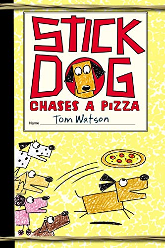 Stock image for Stick Dog Chases a Pizza (Stick Dog, 3) for sale by Red's Corner LLC