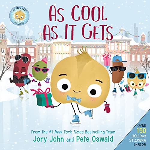 Beispielbild fr The Cool Bean Presents: As Cool as It Gets: Over 150 Stickers Inside! A Christmas Holiday Book for Kids (The Food Group) zum Verkauf von Goodwill of Colorado