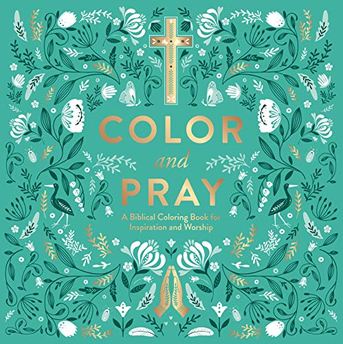 Imagen de archivo de Color and Pray: A Biblical Coloring Book for Inspiration and Worship a la venta por SecondSale