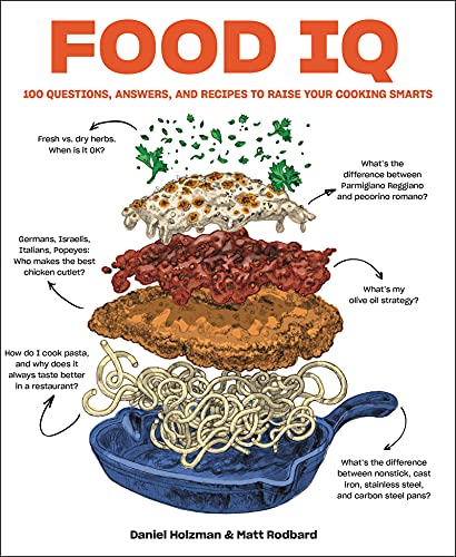 Beispielbild fr Food IQ: 100 Questions, Answers, and Recipes to Raise Your Cooking Smarts zum Verkauf von ThriftBooks-Dallas