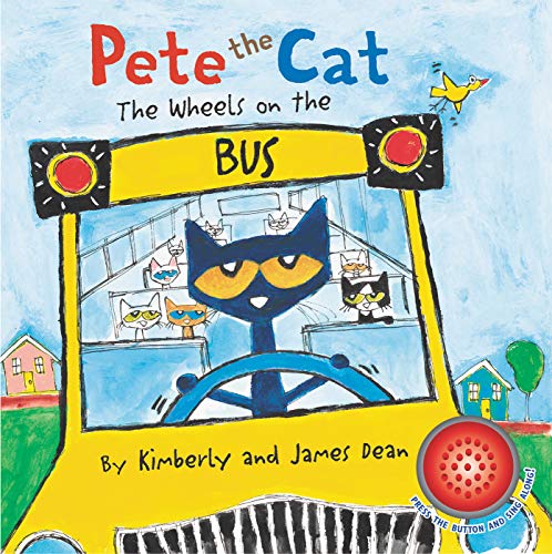 9780063067134: Pete the Cat: The Wheels on the Bus Sound Book