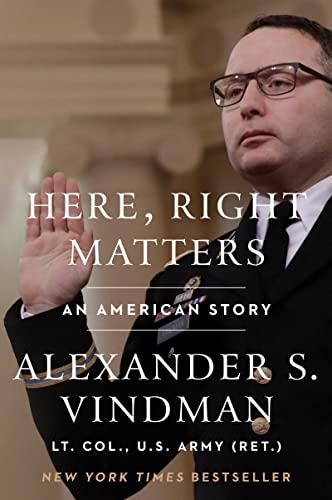Beispielbild fr Here, Right Matters: An American Story zum Verkauf von BooksRun