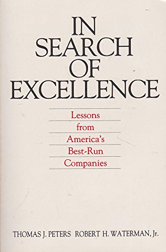 9780063120532: Moriman/in Search of Excellence:Pb(Peters/Mortim