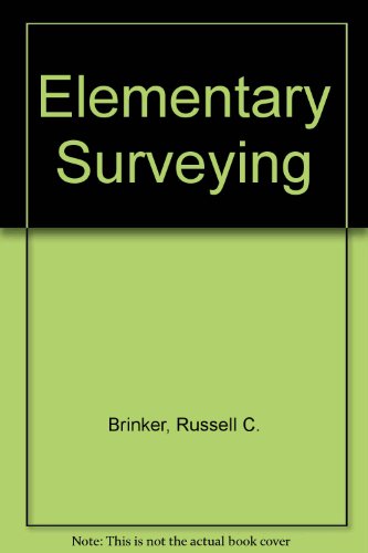 Stock image for Elementary Surveying: SI Adaptation for sale by John M. Gram