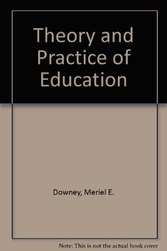 Stock image for Theory and Practice of Education for sale by Anybook.com