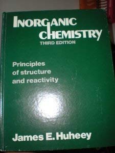 Inorganic Chemistry: Principles of Structure and Reactivity