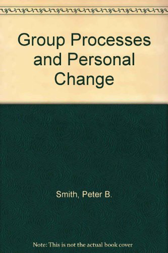 Immagine dell'editore per Group Processes and Personal Change venduto da Sarah Zaluckyj