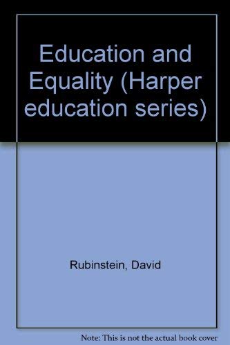 9780063181632: Education and Equality