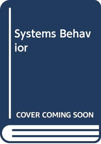 Imagen de archivo de Systems Behaviour a la venta por WorldofBooks