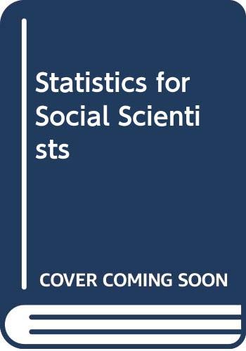 9780063182202: Statistics for Social Scientists
