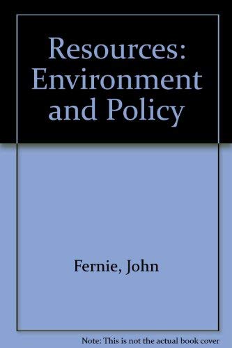 Beispielbild fr Resources: Environment and Policy zum Verkauf von WorldofBooks