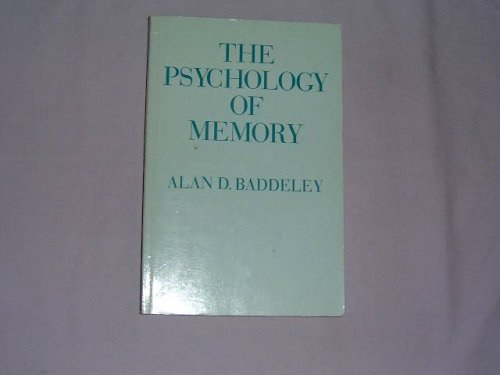Imagen de archivo de The Psychology of Memory (Basic Topics in Cognition Series) a la venta por WorldofBooks
