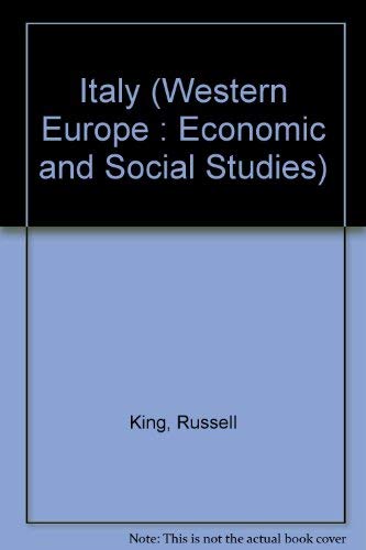 Stock image for Western Europe: Economic and Social Studies: Italy for sale by WorldofBooks