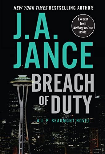 Beispielbild fr Breach of Duty: A J. P. Beaumont Novel (J. P. Beaumont Novel, 14) zum Verkauf von Gulf Coast Books