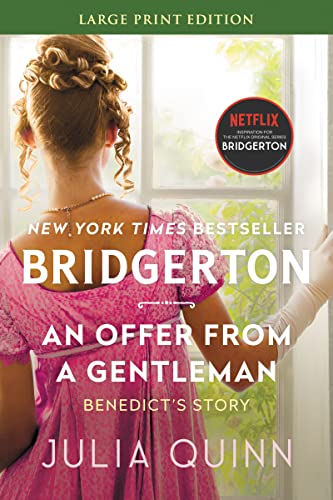 9780063279476: An Offer from a Gentleman Lp: Bridgerton: Benedict's Story (Large Print): 3 (Bridgertons)